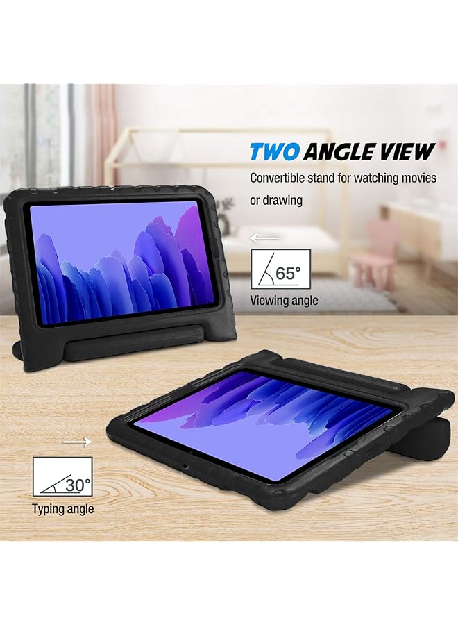 Procases Kids Case For Samsung Galaxy Tab A7 10.4 Inch 2022 2020 Sm-T503 T500 T505 T507 Shock Proof Convertible Handle Stand Cover Light Weight Kids Friendly Super Protective Case -Black - Image 5