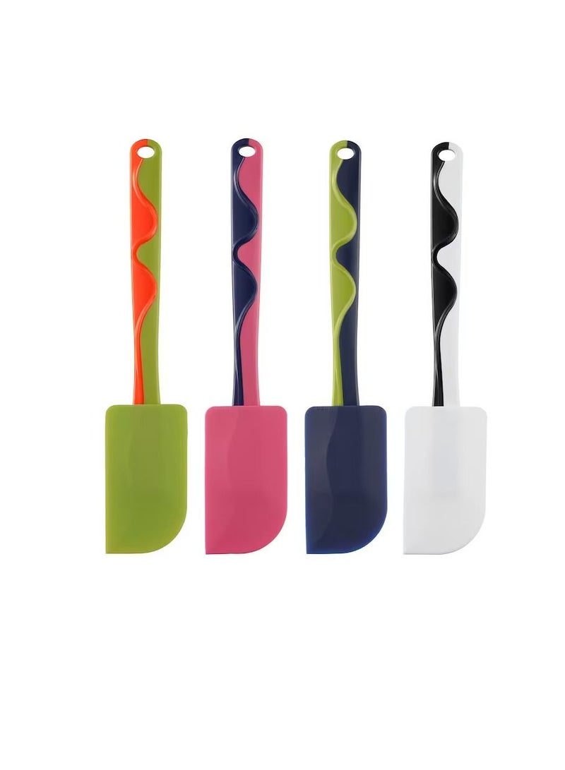 Rubber spatula, green/pink/blue/white - Image 1