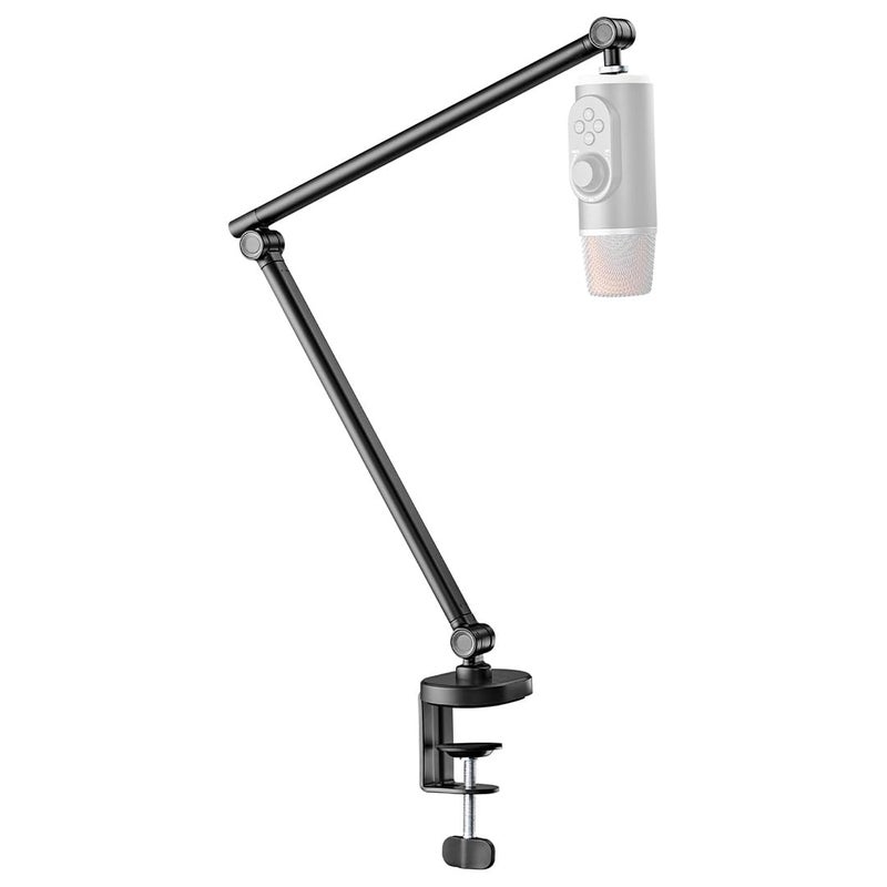 Audio Array AA-20 Microphone Arm Stand | 81cm Reach | Premium light weight & slick design | Flexible height & position adjustments | 1kg Weight Capacity | 5/8" to 3/8" Screw Adapter | Cable Ties - Image 1
