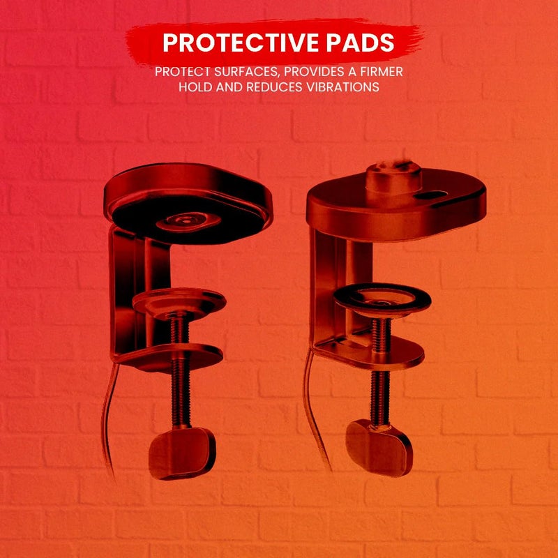 Audio Array AA-20 Microphone Arm Stand | 81cm Reach | Premium light weight & slick design | Flexible height & position adjustments | 1kg Weight Capacity | 5/8" to 3/8" Screw Adapter | Cable Ties - Image 5