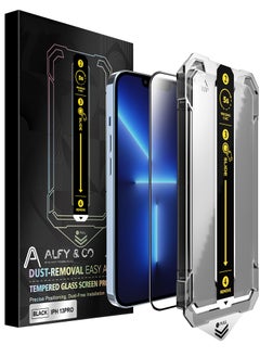 ALFY & CO Apple iPhone 13 Pro Screen Protector with Easy Installation Kit, Premium Grade A  - Image 1