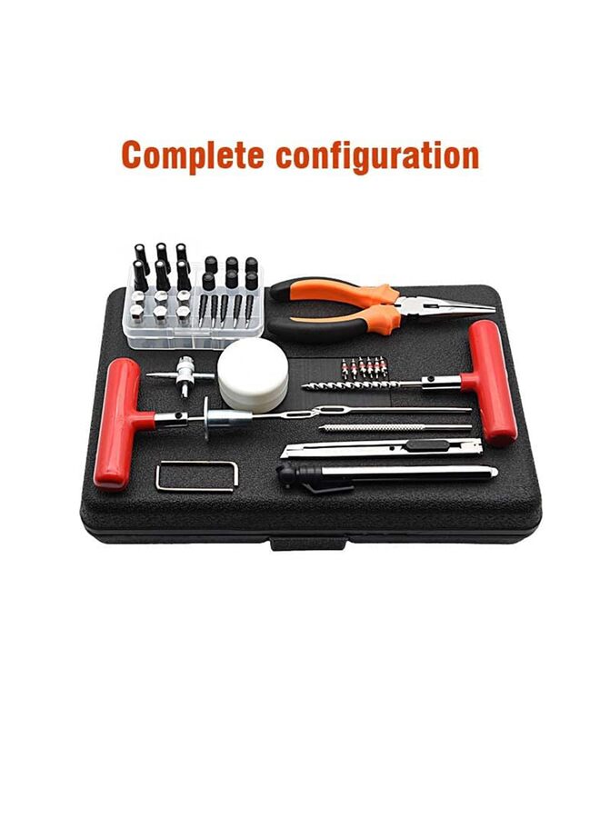 Generic Tire Repair Kit, 98pcs Heavy Duty Tire Plug Kit, Universal Tire Repair Tools to Fix Punctures and Plug Flats Patch Kit for car Motorcycle, Truck, ARB?ATV, Tractor, RV, SUV, Trailer  - Image 4