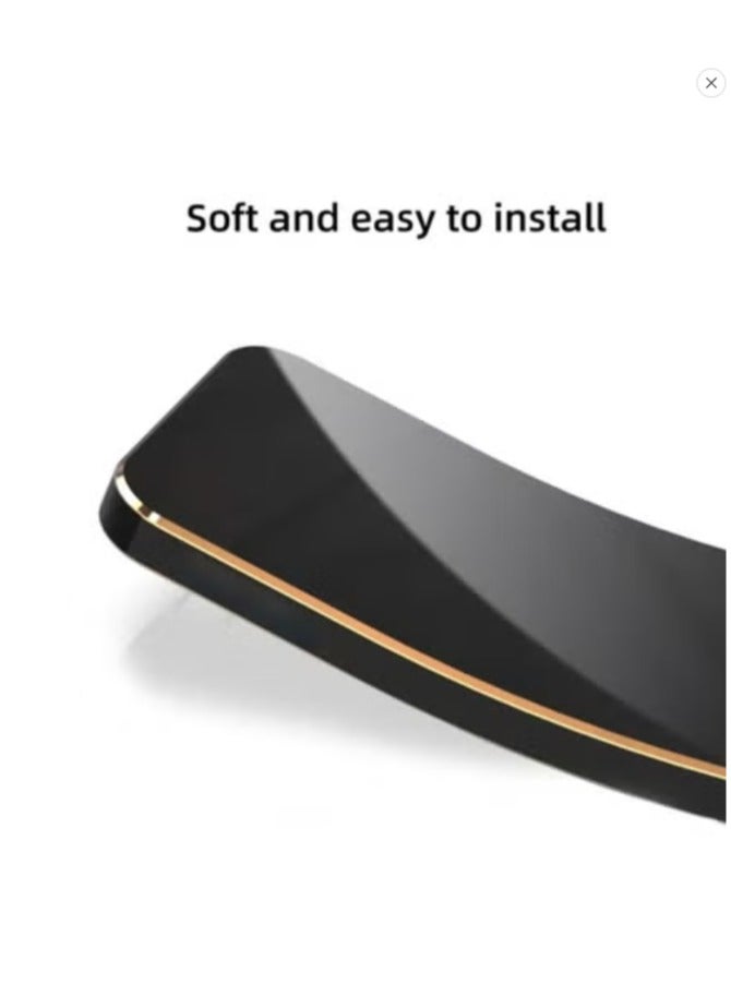 for realme Note 60/ 60X 4G Case, Plating Soft Back Cover, Raised Full Camera Protection, Slim Thin TPU Mobile Phone Case for realme Note 60 4G, Black - Image 4