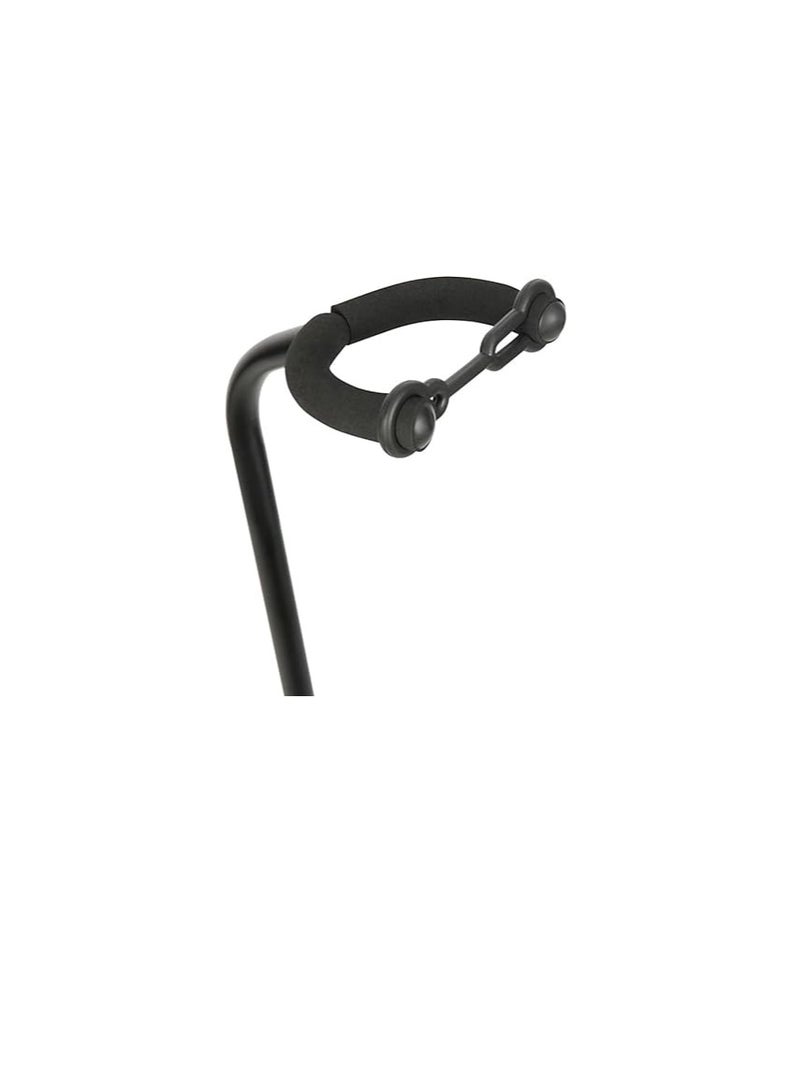 Megarya حامل جيتار قابل للتعديل، حامل جيتار ثلاثي القوائم أسود محمول عالمي، ارتفاع ممتد للجيتار الصوتي، الكلاسيكي، الكهربائي، الجيتار الجهير - Image 5