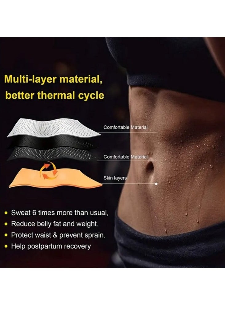 Jourvent Women's Adjustable Waist Trainer,Slimming belt, waist trimmer belt, abdominal body shaper compression wrap, women's corset waist trainer  - Image 5