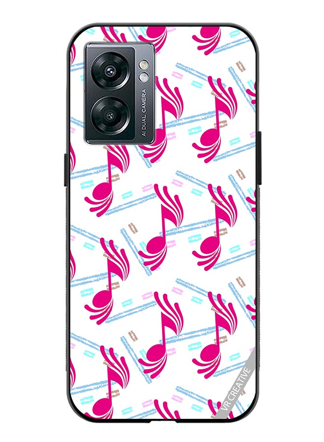 VR CREATIVE Protective Case Cover For Oppo A57 5G Music Pattern Design Multicolour - Image 1