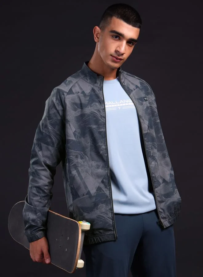 Technosport Technosport Abstract Printed 2-Way Stretch Jacket