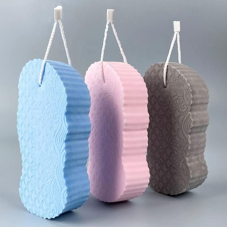 Ultra Soft Bath Body Shower Sponge, Magic Bath Sponge Dead Skin Remover, Super Soft Exfoliating Bath Sponge Painless Scrub Sponge for Adults Children and Pregnant Women - Image 1