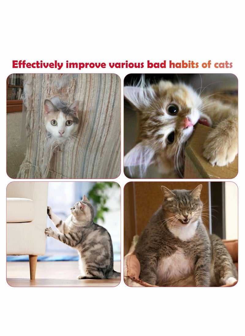 KASTWAVE Catnip Toys for Cat, 9 Pcs Interactive Cat Toy Pet Teeth Cleaning Soft Plush Realistic Cute Mouse Colorful Chew Toys with String Tails Indoor Cats Play Bite, Random style  - Image 3