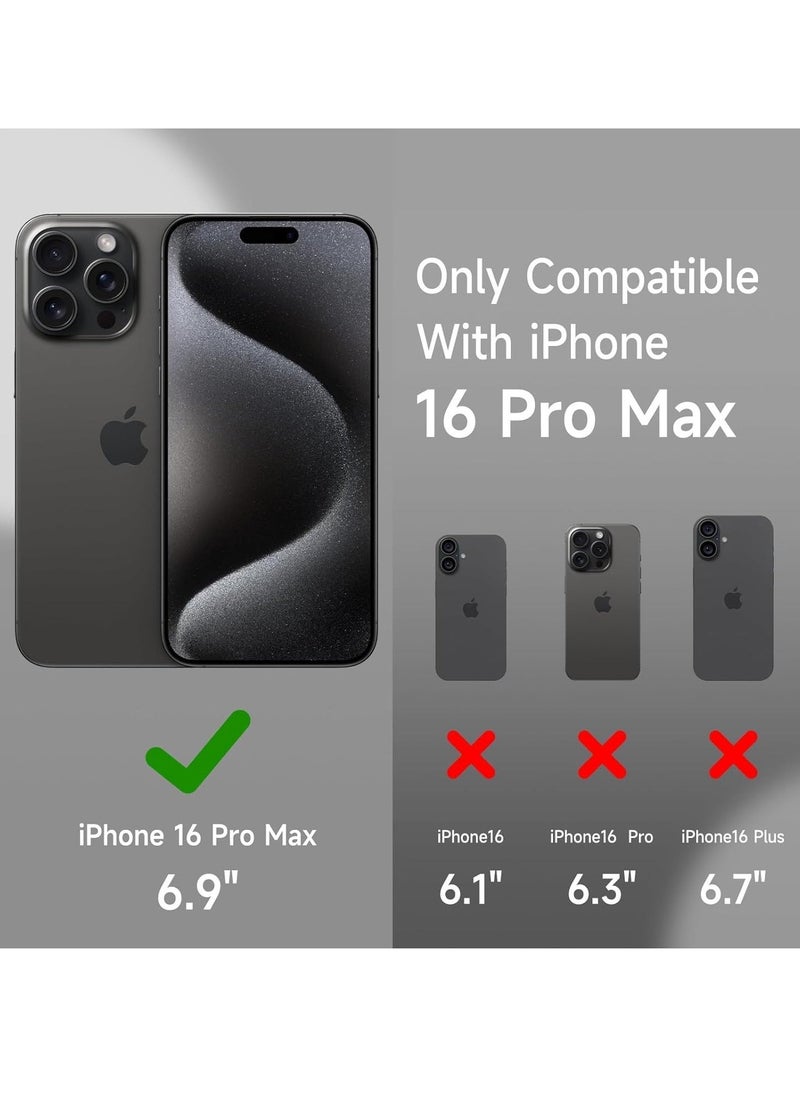 Raxoom Soft Liquid Silicone Gel Case for iPhone 16 Pro Max - Full Body Shockproof Protection with Matte Finish & Soft Microfiber Lining (Yellow) - Image 2