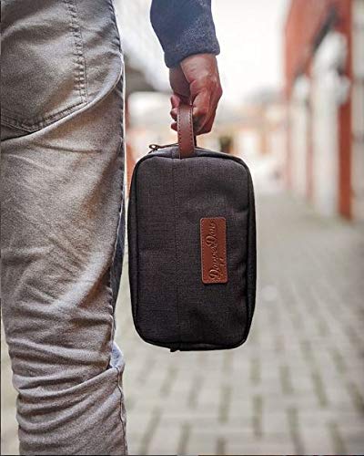 Dapper Dan Toiletry Bag Organizer, Mens Travel Toiletry Bag, Travel Toiletry Organizer (Empty) 400g - Image 2