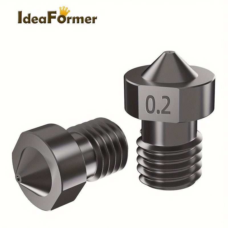 1pc 0.6mm Hardened Steel Nozzle M6 1.75mm Filament 3D Printer Nozzle Compatible With Ender 3 Hotend Titan Extruder - Image 5