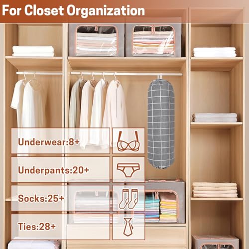 SWISSELITE 2Pcs Plastic Bag Holder, Reusable Plastic Bag Organizer Wall Mount, Large Grocery Bag Storage Dispenser, 22x9 IN - Image 5