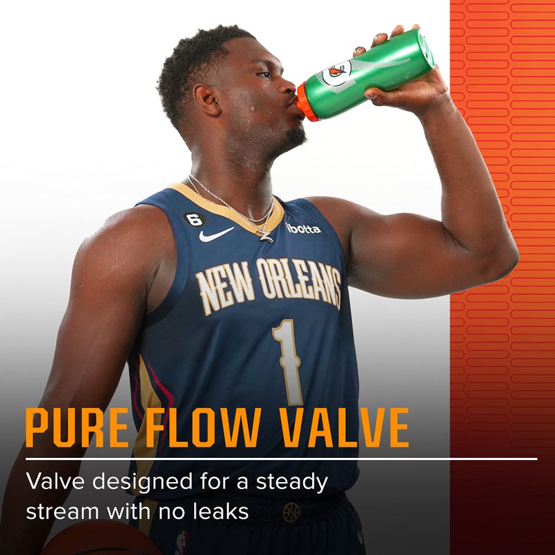 Gatorade زجاجة ضغط غاتوريد، خضراء، خالية من BPA، بأحجام متعددة - Image 5