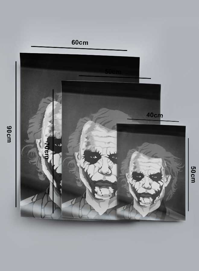 LOWHA Poster Painting Art With Four Separate Pieces Of Double-Sided Stickers Joker For Home Bedroom Living Room And Office Decor  - Image 4