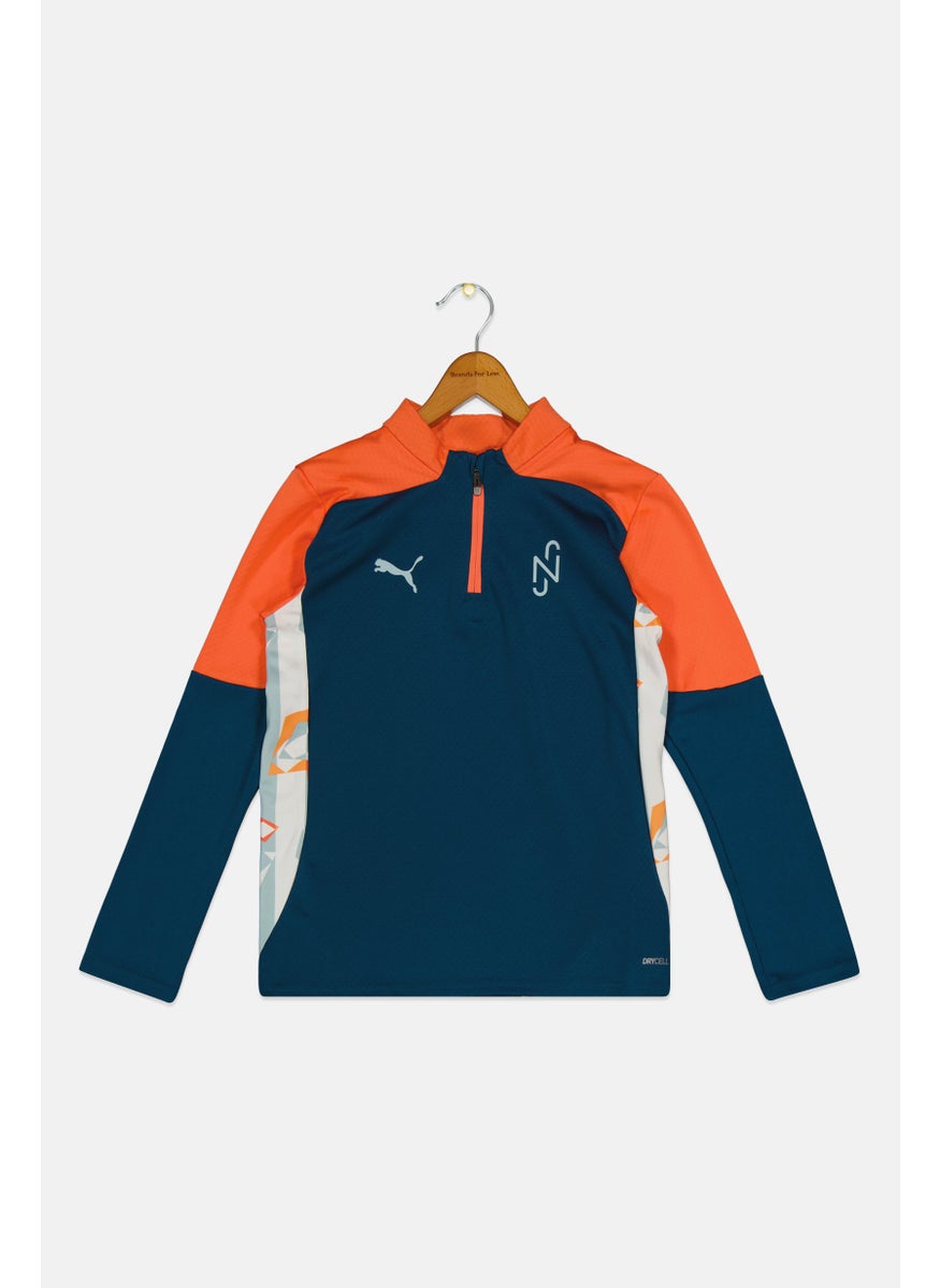 PUMA Puma x NJR Kids Boy Long Sleeve Football Jersey, Multicolor  - Image 1
