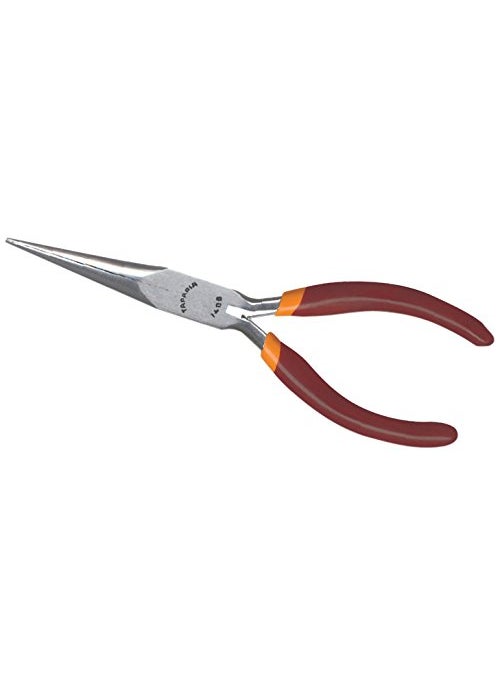 Taparia Taparia 1408 Long Needle Nose Mini Plier SilverBrown  - Image 1