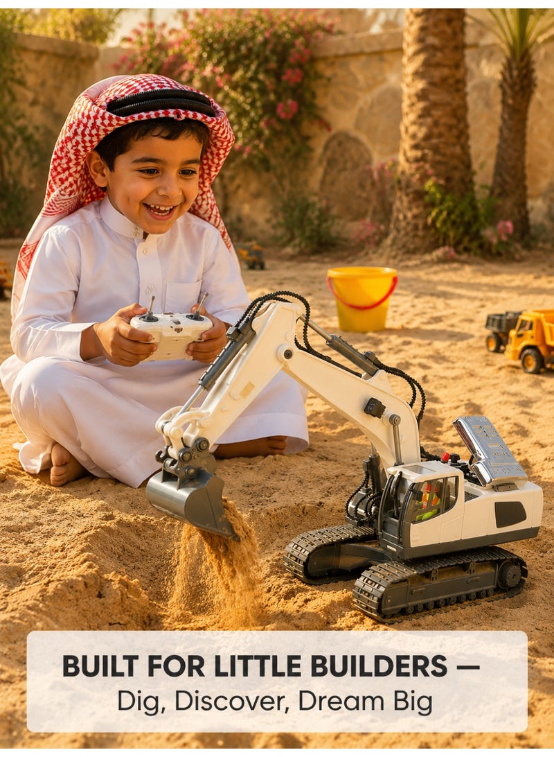 Joudiplay New Durable Wireless Remote Control Excavator for Ultimate Control Fun - Image 2