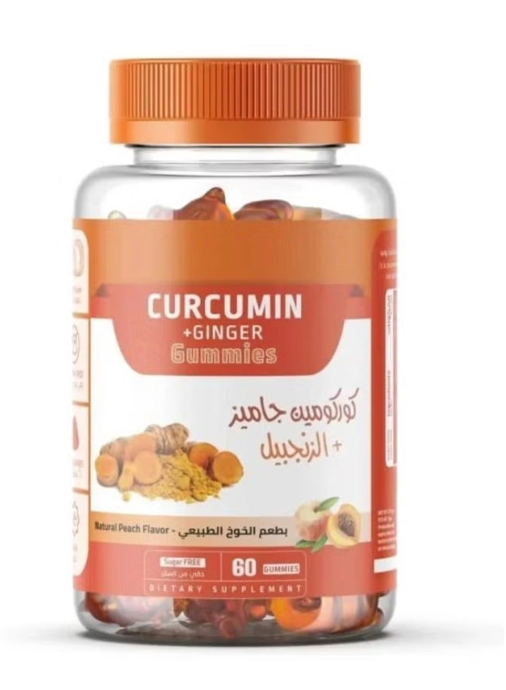 نوتري مكمل غذائي كوركومين وزنجبيل من ماركة نيوتروفي - 60 قطعة - Image 1