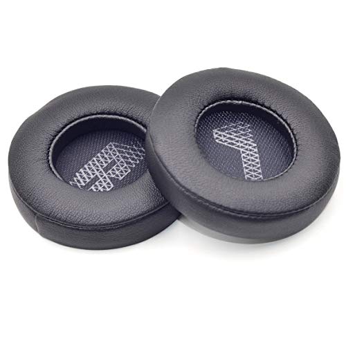 defean Live 400 BT Earpads - defean Replacement Ear Pads Cover Cushions Foam Compatible with JBL Live 400BT On-Ear Wireless Headphones,High-Density Noise Cancelling Foam,Softer Leather (Black) - Image 4
