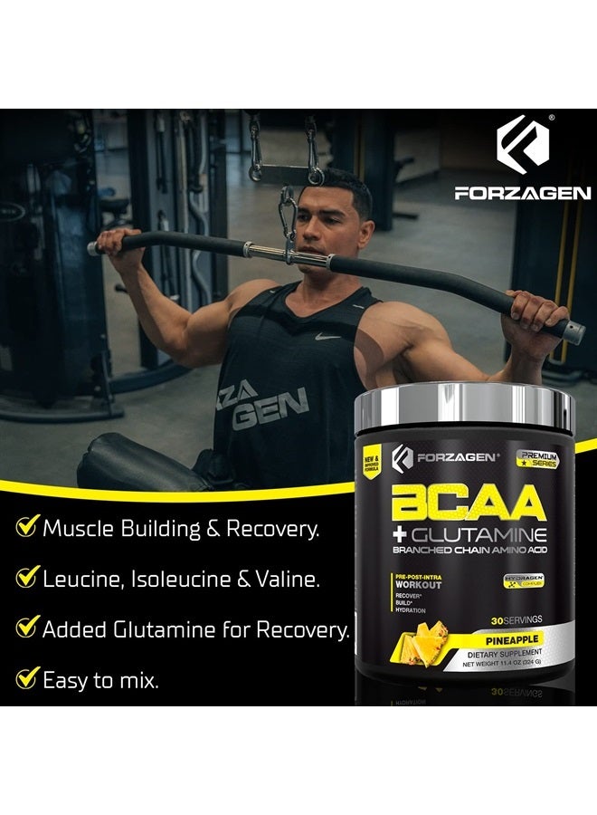 Forzagen BCAA Powder with Glutamine 30 Servings, Branched Chain Amino Acid Powder, Recovery Post Workout, Build, Hydration Available 4 Flavors - Image 3