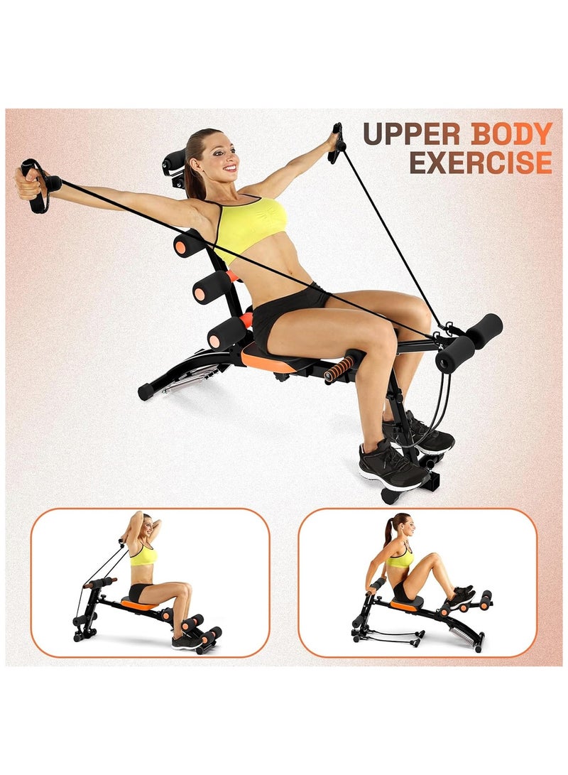 Ab Workout Equipment – Adjustable Ab Workout Bench for Home Gym, Multi-Functional Ab Crunch Machine & Trainer for Core, Legs, Thighs, and Buttocks - Image 3