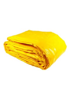 GREEN LIFE INDUSTRIES GREEN LIFE INDUSTRIES Tarpaulin Sheet Waterproof Tirpal Heavy Duty 12 x 15 Feet Multipurpose Plastic Cover Tharpai for Truck Home Roof Rain Yellow  - Image 2