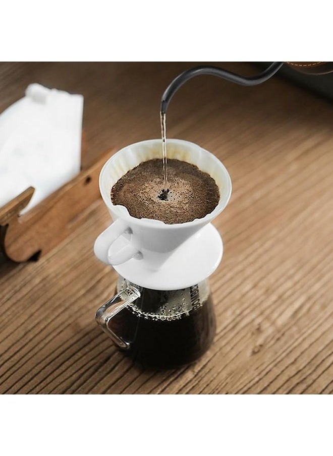Melitta 40PCS Original Coffee Filters 8-12 Cup, Disposable Coffee Paper Filters Naturally Whitened, Cone Coffee Filters Compatible with Most U-shaped Coffee Filter  - Image 5