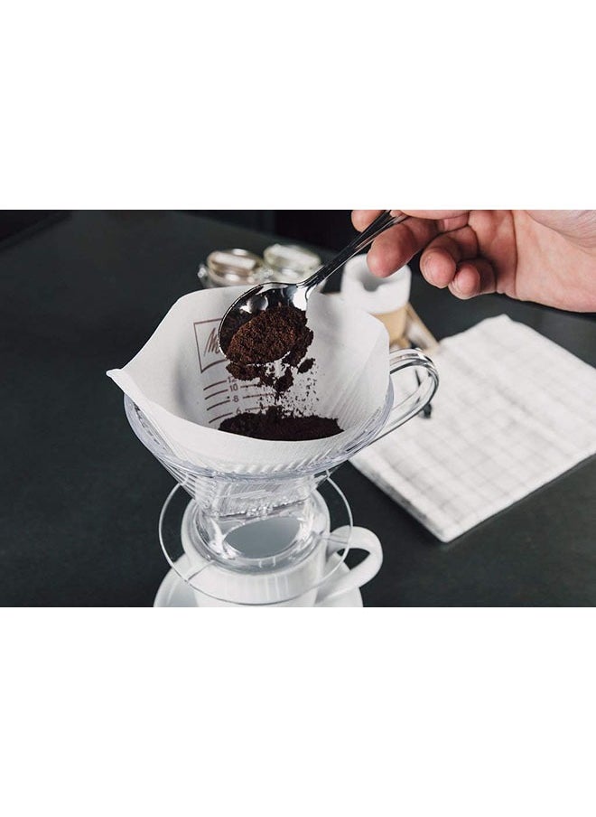 Melitta 40PCS Original Coffee Filters 8-12 Cup, Disposable Coffee Paper Filters Naturally Whitened, Cone Coffee Filters Compatible with Most U-shaped Coffee Filter  - Image 4