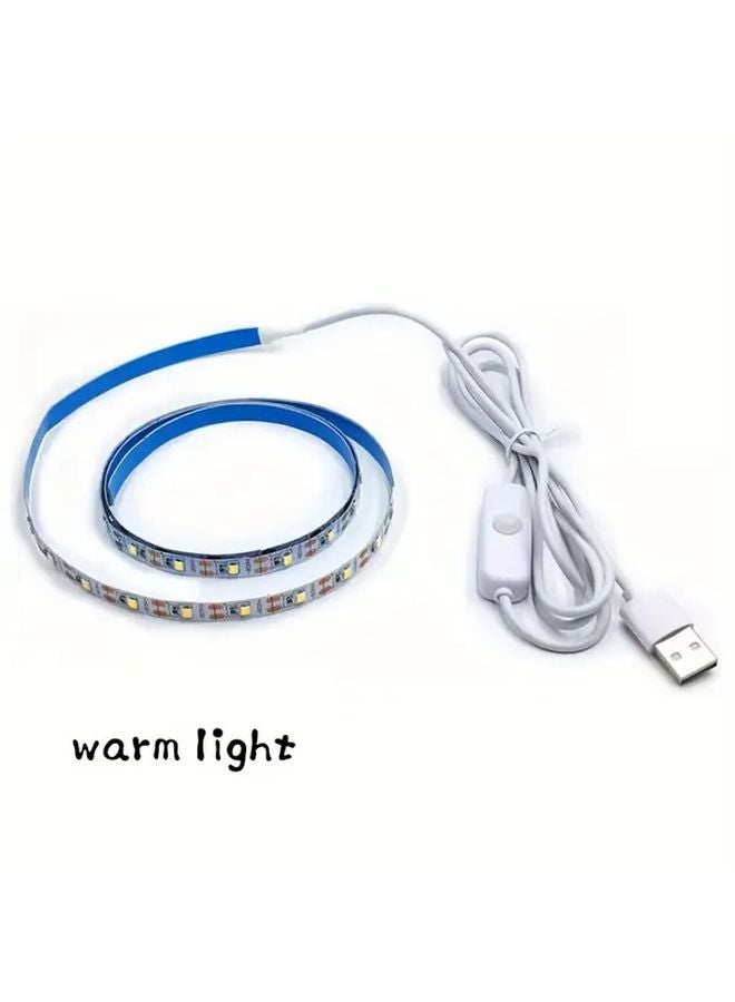 USB Powered Flexible LED Strip For Sewing Machine Warm White Light - Image 1