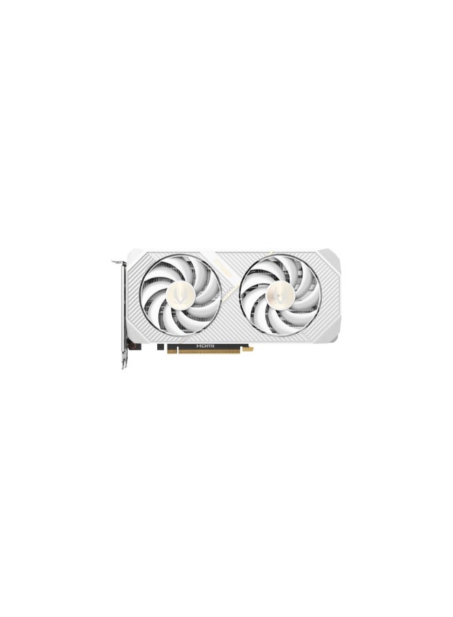زوتاك بطاقة الرسوميات GAMING GeForce RTX 5070 Twin Edge OC إصدار أبيض 12GB GDDR7، PCIe 5.0، تبريد ثنائي المروحة IceStorm 2.0، مكسورة السرعة من المصنع، DLSS 4، تتبع الأشعة، HDMI 2.1b، DisplayPort 2.1، وحدة معالجة رسومات مدمجة مزدوجة الفتحة | ZT-B50700Q-10P - Image 2