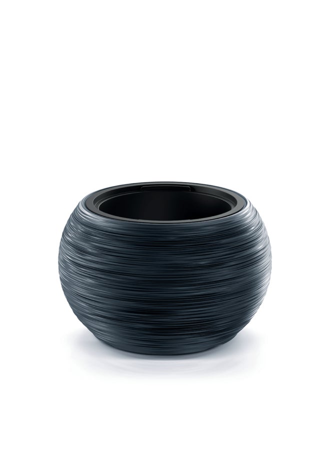 بروسبير بلاست أصيص زهور أنيق لون أنثراسيت، سعة 36 لترًا، DBFUK440-S433 - Image 1