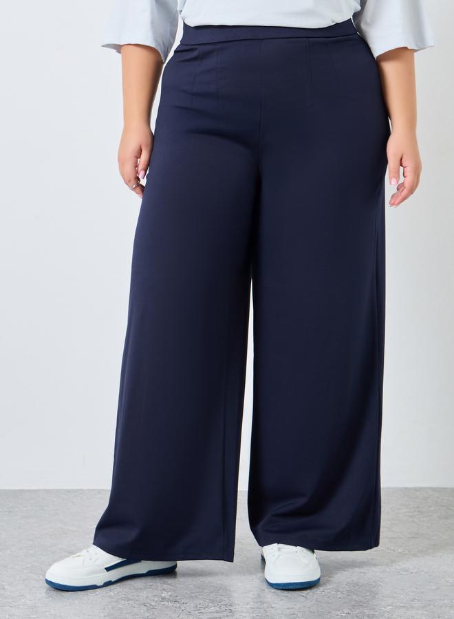 Styli Plus Size Wide Leg Trousers - Image 2