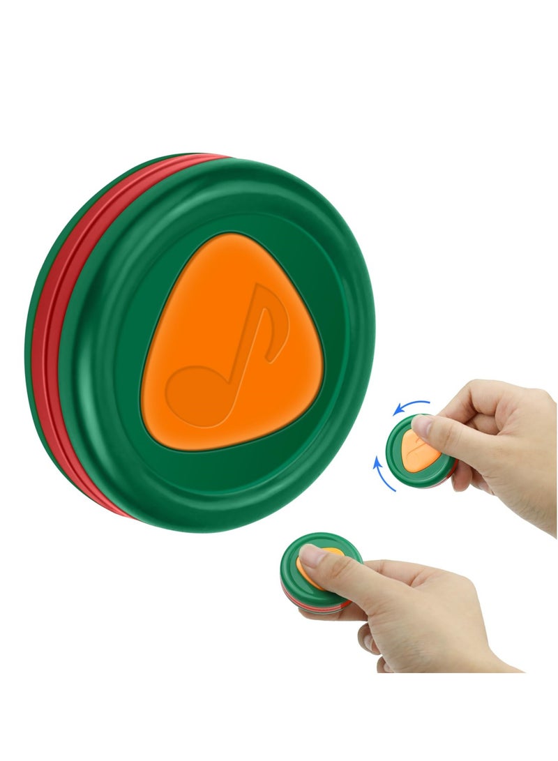 Magnetic 2-in-1 Fidget Slider Toy for Stress Relief with Haptic Coin and Press Features, Perfect for Adults and Kids - Image 1
