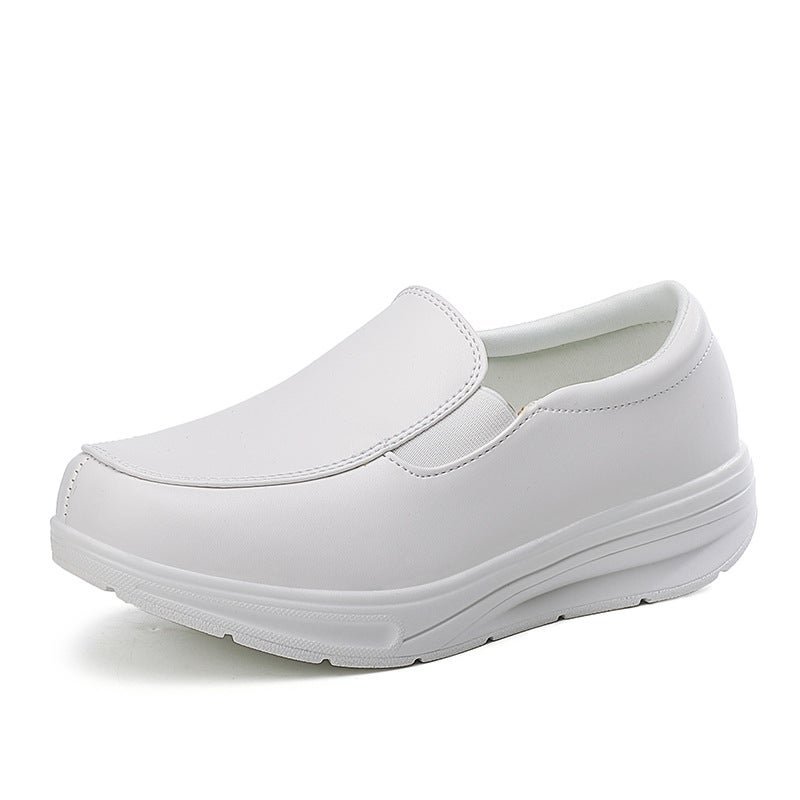 2023 Air Cushion Travel Southeast Asian Nurse Shoes White Wedge Pregnant Women'S Shoes Mother'S Shoes Work Shoes - Image 2