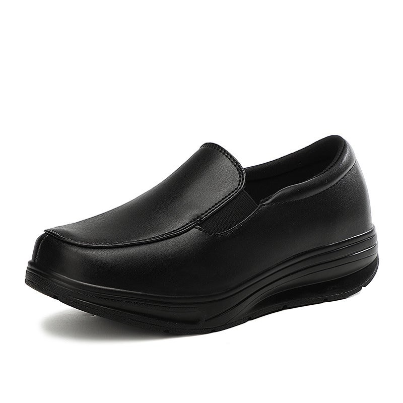2023 Air Cushion Travel Southeast Asian Nurse Shoes White Wedge Pregnant Women'S Shoes Mother'S Shoes Work Shoes - Image 3