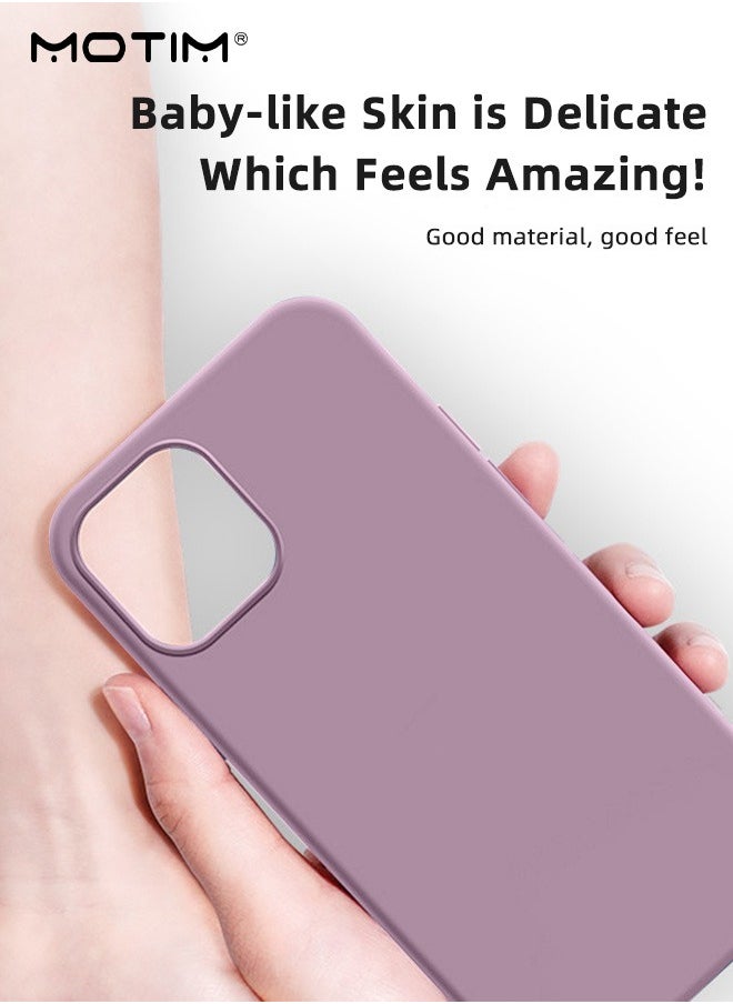 Motim - Liquid Silicon Case Protector Compatible with iPhone 14/14 Plus Full-Body Protection Silky-Soft Touch  Cover Slim Shockproof Anti-Scratch Bumper Phone Case - Image 1