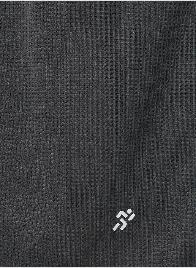 Styli Mesh Insert Oversized Training Shorts with Badge Detail