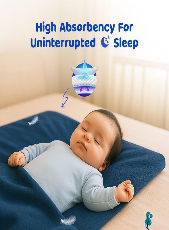 Bumtum Baby Dry Sheet Waterproof Quick Soft Fleece Baby Bed Protector | Anti - Bacterial, Extra Absorbant, Reuseable & Washable (Lilac + Grape + Hot Pink Combo, Medium Size, 100 * 70cm, Pack of 3) - Image 4