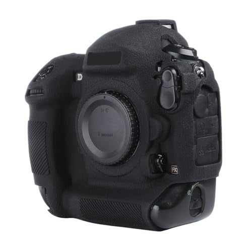 STSEETOP Camera Case for Nikon D4 D4S - Silicone Protective DSLR Skin Cover, Detachable Cage, Shockproof, Dustproof (Black) - Image 2