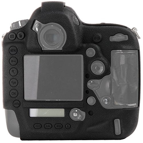 STSEETOP Camera Case for Nikon D4 D4S - Silicone Protective DSLR Skin Cover, Detachable Cage, Shockproof, Dustproof (Black) - Image 4