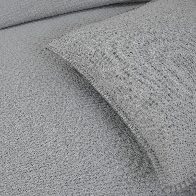 مين كولكشن Single Multi-Purpose Deluxe Pique Bed Cover and Pillow Case *with pillow gift*