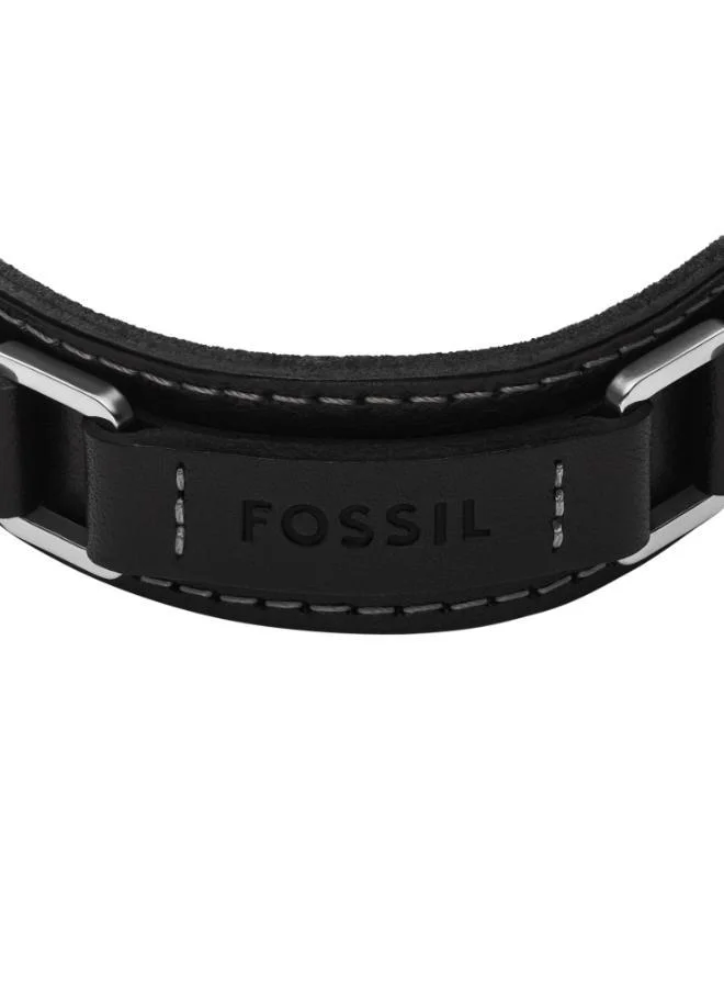 FOSSIL  JF04950040 Leather Bracelet for Men | Best Price UAE
