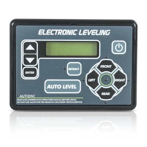 RADHLBNIU RV Auto Leveling System Replacement Touchpad Electronic Leveling Control Panel Compatible with Lippert RV 5th Wheel and Travel Trailer Replace 421484 - Image 1
