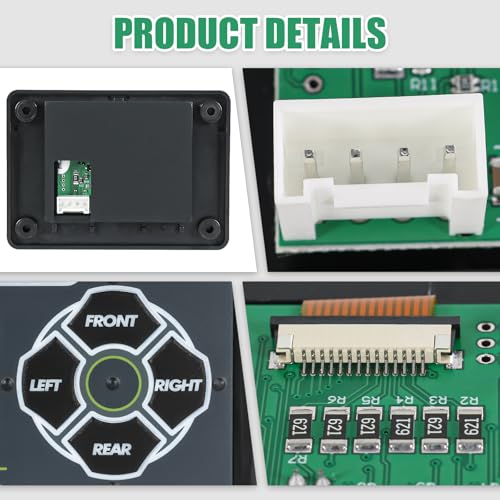 RADHLBNIU RV Auto Leveling System Replacement Touchpad Electronic Leveling Control Panel Compatible with Lippert RV 5th Wheel and Travel Trailer Replace 421484 - Image 3