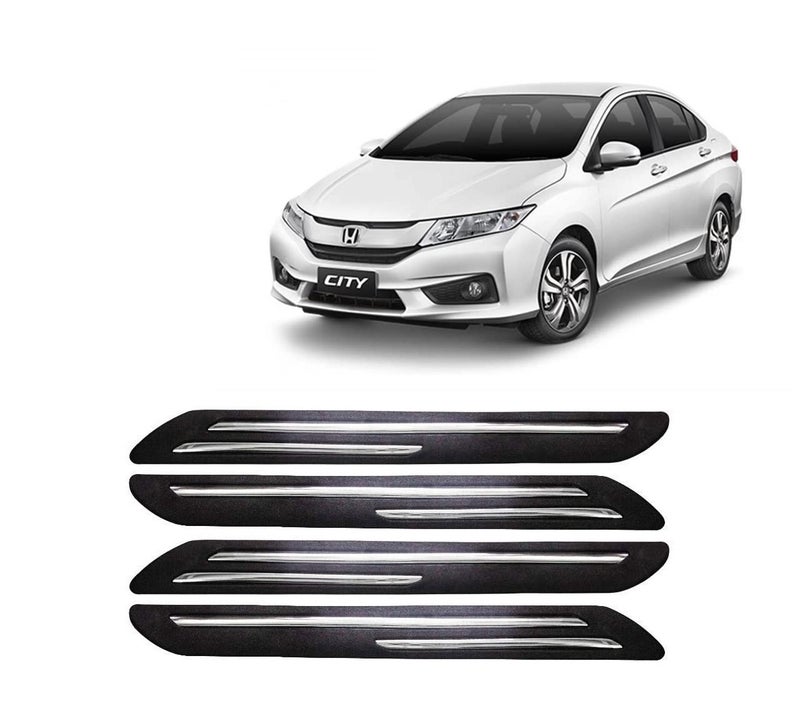 حماية صدام السيارة لهوندا سيتي I-V Tec - (شريط كروم)