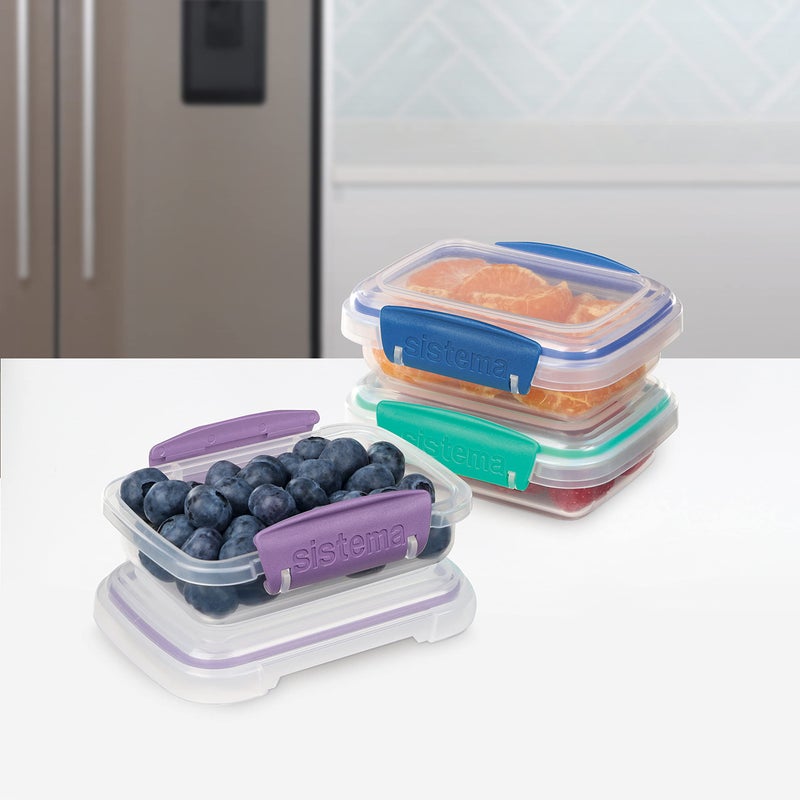 Sistema Klip It Food Storage Container  200 ml  3-Pack (Colors May Vary) - Image 5