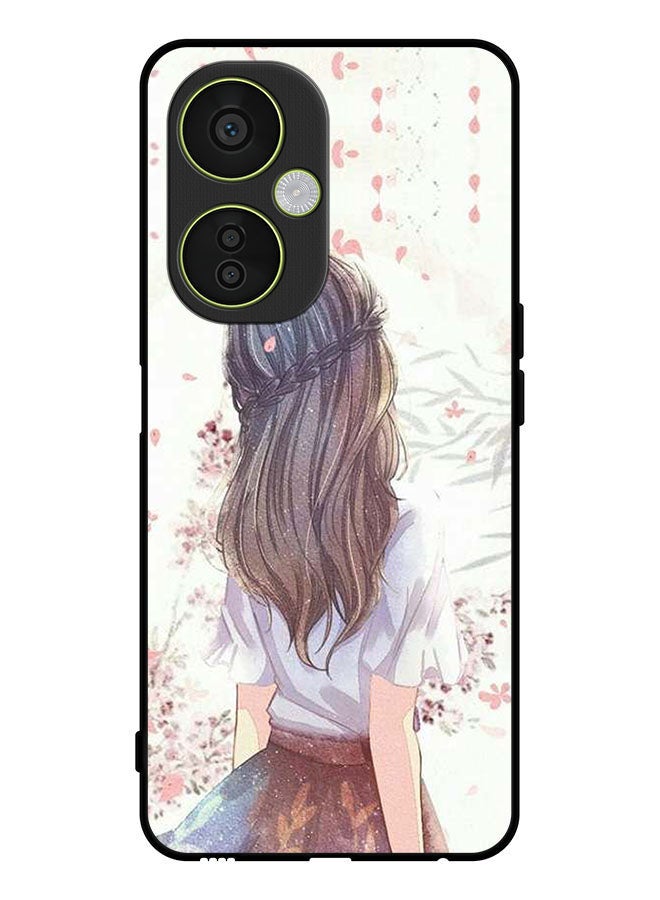Covernex Protective Case Cover For OnePlus Nord CE 3 Lite Cute Girl In Deep Thinking - Image 1