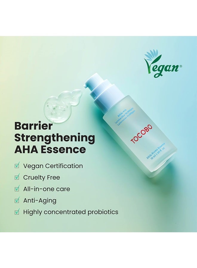 Tocobo Bifida Biome Essence 1.69 fl oz / 50ml | All in one, Skin Repair Serum, Skin Barrier Essence | Natural Ingredients, Vegan Essence, Cruelty Free, Korean Vegan Essence - Image 2