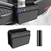 Tioollev Car Trash Can Foldable Mini Vehicle Trash Bin Garbage Organizer Holder Waterproof Hanging Mini Auto Dustbin Accessories Storage Container for Vans SUVs black - Image 2